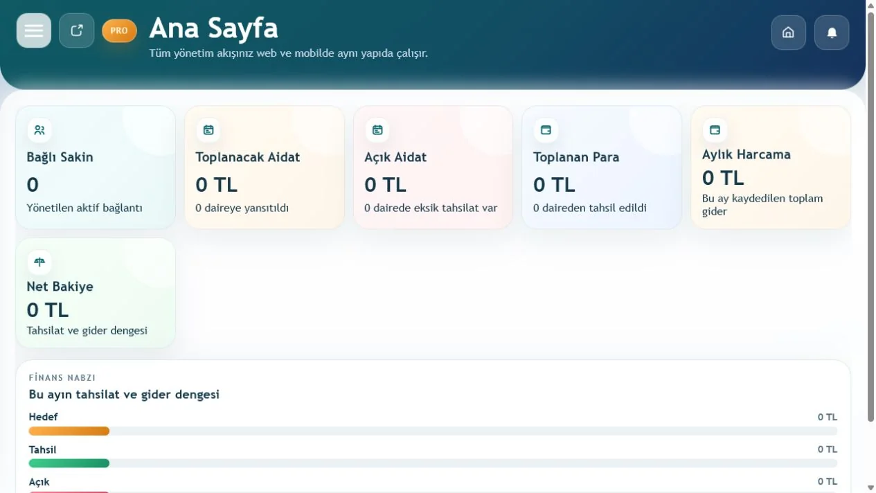 Site Yönetimi yazılım çözümü